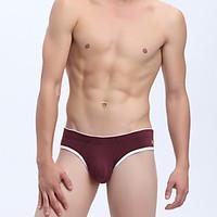 Sexy Push-Up Solid Briefs Underwear, Cotton