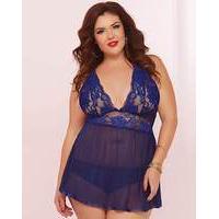 seven til midnight wondrous babydoll set