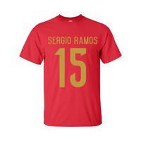 Sergio Ramos Spain Hero T-shirt (red)