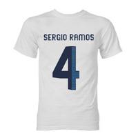 Sergio Ramos Real Madrid Hero T-Shirt (White)