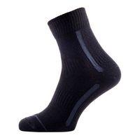 Sealskinz Road Max Ankle Socks - Black / Anthracite / Small / Medium