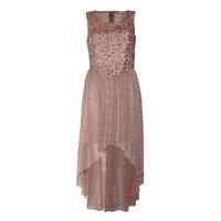 Sequin Dip Hem Dress