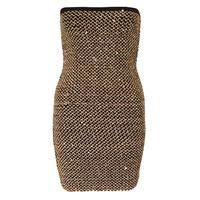 Sequin Textured Tube Dress