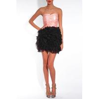 Sequin Bandeau Ballerina Dress