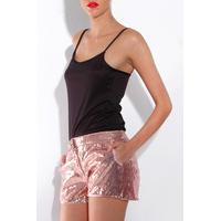 sequin shorts