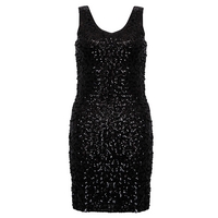 Sequin Vest Dress