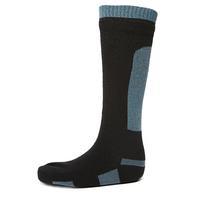 Sealskinz Mid Weight Mid Length Waterproof Socks, Black