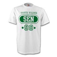 senegal sen t shirt white your name