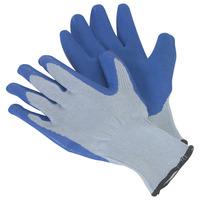 sealey ssp48 latex knitted wrist gloves large