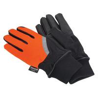 Sealey MG797XL Mechanic\'s Gloves High Visibility PU Touch Thinsula...