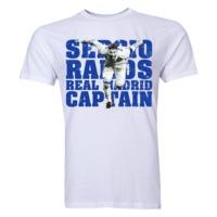 Sergio Ramos Real Madrid Player T-Shirt (White)