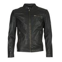 Selected NEW TYLOR men\'s Leather jacket in black