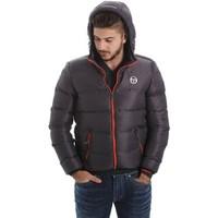 sergio tacchini sa62973 down jacket man grey mens coat in grey