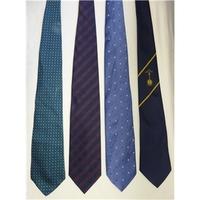 Set of four ties of various design - Multi-coloured - Cravat