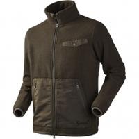 seeland scout fleece jacket demitasse brown medium