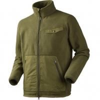 seeland scout fleece jacket duffel green medium