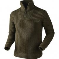 Seeland Glacier Half Zip Sweater, Pine Green, Medium