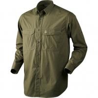 Seeland Trekking Solid Shirt, Duffel Green, Large