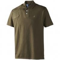 seeland mens polo shirt pine green large