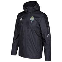 seattle sounders coaches jacket black black