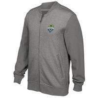 seattle sounders track jacket grey grey