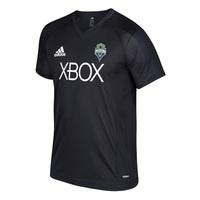 seattle sounders training top black black