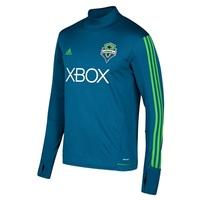 seattle sounders training top long sleeve blue blue