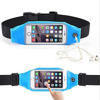 Sell Like Hot Unisex Touch Acrylic Sports Casual Outdoor Waist Bag LightBlue Peachblow Blushing Pink Ruby Black