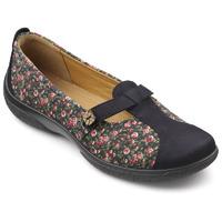 Serenity Shoes - Navy / Navy Floral - Extra Wide Fit - 7.5