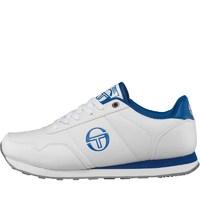 Sergio Tacchini Mens Gaspari Trainers White/Royal