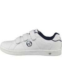 Sergio Tacchini Mens Prince Velcro Trainers White/Navy