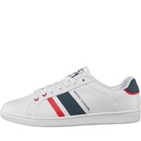 Sergio Tacchini Mens Tesla Perf Trainers White/Navy/Red