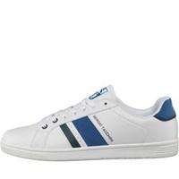 Sergio Tacchini Mens Tesla Perf Trainers White/Royal/Navy