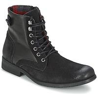 selected shterrance boot mens mid boots in black