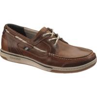 sebago triton three eye british tanbrown leather