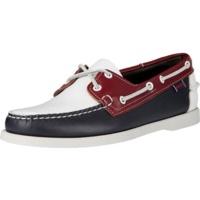 sebago spinnaker navywhitered