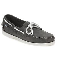 Sebago DOCKSIDES men\'s Boat Shoes in grey