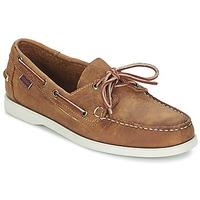 Sebago DOCKSIDES men\'s Boat Shoes in brown