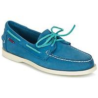 Sebago DOCKSIDES men\'s Boat Shoes in blue