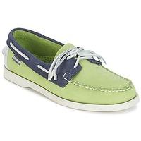 Sebago SPINNAKER men\'s Boat Shoes in green