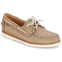 Sebago CREST DOCKSIDES men\'s Boat Shoes in BEIGE