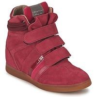 Serafini MANHATTAN BASIC women\'s Shoes (High-top Trainers) in red