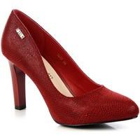 Sergio Leone Czerwone W??owe NA S?upku women\'s Court Shoes in red