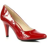 Sergio Leone Czerwone Lakierowane women\'s Court Shoes in red