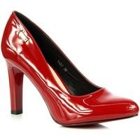 Sergio Leone Czerwone Lakierowane NA S?upku women\'s Court Shoes in red