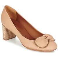 see by chlo sb28146 womens court shoes in beige