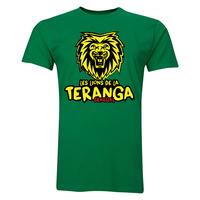 senegal les lions de la teranga t shirt green kids