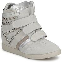 Serafini MANATHAN-STUDD women\'s Shoes (High-top Trainers) in grey