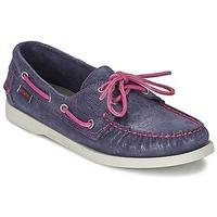 Sebago DOCKSIDES women\'s Boat Shoes in blue