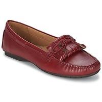 Sebago MERIDEN KILTIE women\'s Loafers / Casual Shoes in red